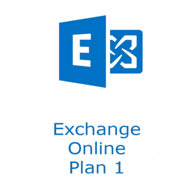 Microsoft Exchange Online (Plan 1) P1Y (Monthly)